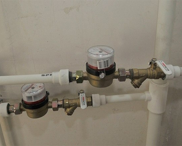 Установка водосчетчиков